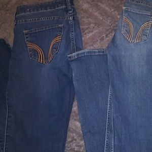 Hollister jeans size 1 reg